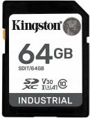 Карта памет Kingston Industrial SD 64GB SDXC Class 10