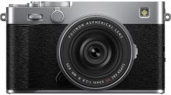 Безогледален фотоапарат Fujifilm X-E5 + Обектив Fujifilm XF 23mm f/2.8 R WR (сребрист)