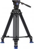 Видео статив Benro A673TMM Dual Stage AL + BV6 Pro Kit 80.5-160 cm (черен)