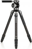 Статив Benro Mammoth TMTH44C CF + WH15 27.5-173.5 cm (черен)