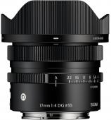 Обектив Sigma 17mm f/4 DG DN Contemporary Sony E-Mount (черен)