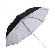 Двойно сгъваем отражателен чадър Phottix Silver 91cm