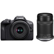 Фотоапарат Canon EOS R100 тяло + обектив RF-S 18-45mm f/4.5-6.3 IS STM Lens + обектив RF-S 55-210mm f/5-7.1 IS STM