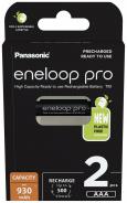 Акумулаторни батерии AAA Panasonic Eneloop PRO 930mAh (2бр.)