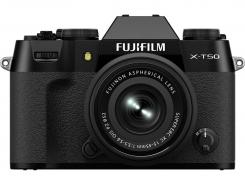 Фотоапарат Fujifilm X-T50 тяло + Обектив Fujifilm XC 15-45mm (Black)